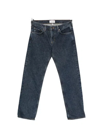 Agolde Straight-leg Jeans In Blue