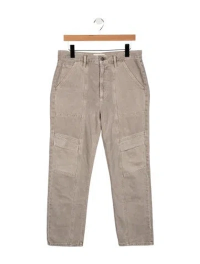 Pre-owned Agolde Straight-leg Jeans In Grey