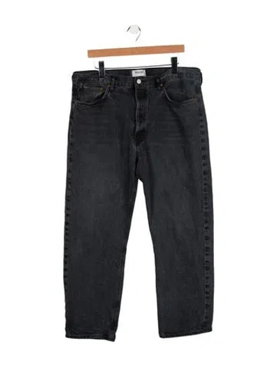 Pre-owned Agolde Straight-leg Jeans In Multi