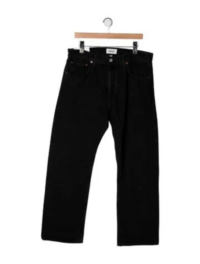Pre-owned Agolde Straight-leg Jeans W/ Tags In Black