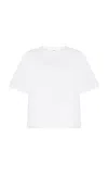 Agolde Sulma Cotton T-shirt In White