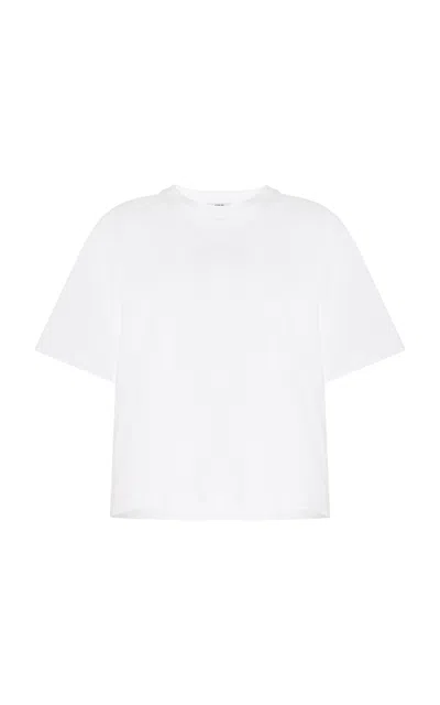 Agolde Sulma Cotton T-shirt In White