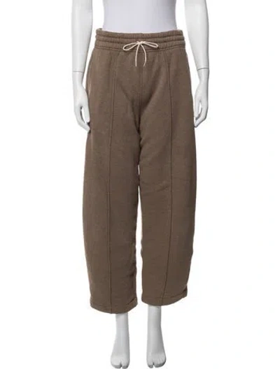 Pre-owned Agolde Sweatpants In Brown