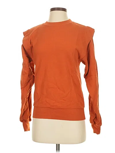 Pre-owned Agolde Sweatshirt In Orange
