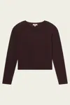 Agolde Sydney Long-sleeve Tee In Cipher In Multi