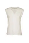 Agolde T-shirts And Polos White In White