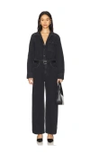 Agolde Tane Jumpsuit In Black