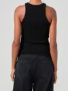 Agolde Zane Tank Top In Black