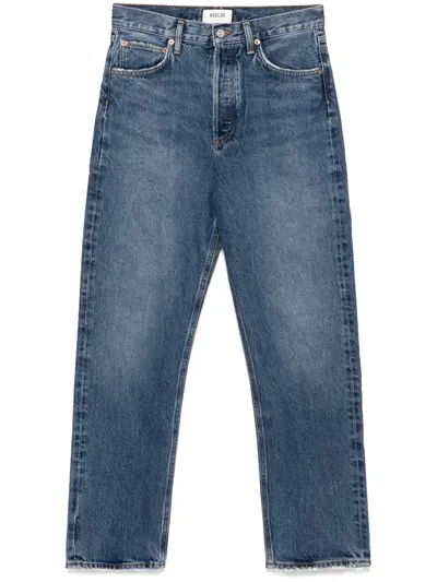 Agolde Tapered-jeans In Blau