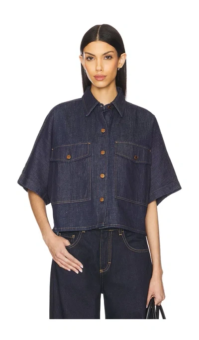 Agolde Taron Shirt In Pure