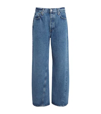 AGOLDE THE LOW-SLUNG BAGGY JEANS