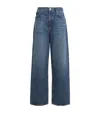 Agolde Harper Jeans Mid Rise Relaxed Straight Jeans Echo In Blue