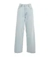 Agolde Low Slung Baggy Jeans In Blue