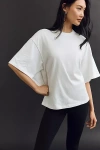 Agolde Theo Open-back Tee In White
