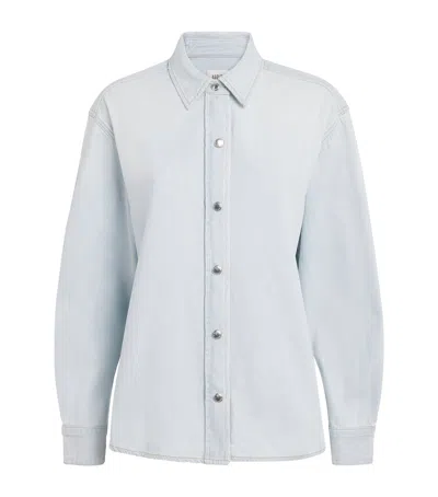 Agolde Theo Shirt In Blue