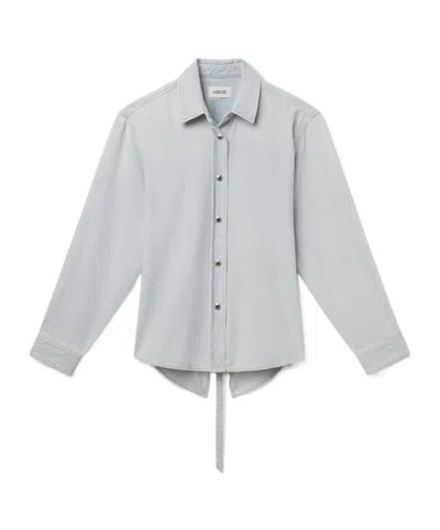 Agolde Theo Shirt (weightless) In Blue