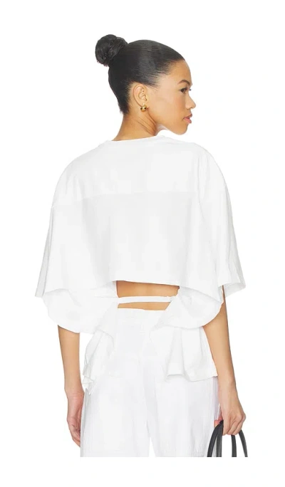 Agolde Theo T-shirt In White