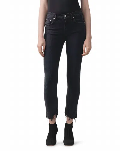 Agolde Toni Mid Rise Straight Jeans In Feral