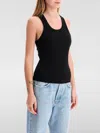 Agolde Top  Woman Color Black In Schwarz