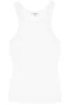 Agolde Bailey Crew Neck Tank Top In Animal Print