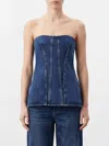 Agolde Top Woman Color Blue