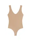 Agolde Tora Bodysuit In Neutral