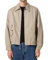 Agolde Torres Cotton-blend Twill Jacket In Light Khaki