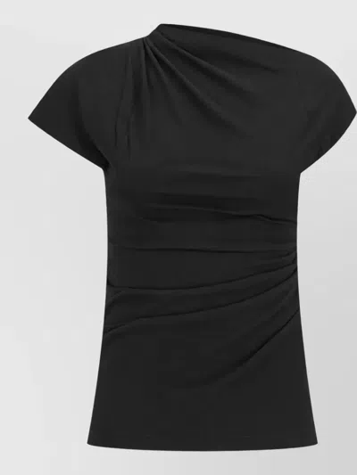 Agolde T-shirt In Black