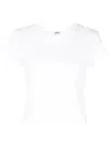 Agolde Adine T-shirt In White