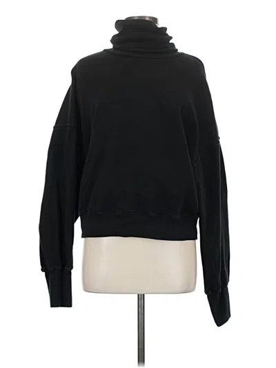 Pre-owned Agolde Turtleneck Sweater In Black