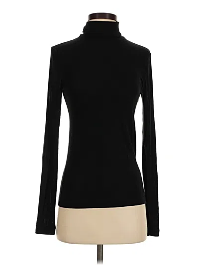 Pre-owned Agolde Turtleneck Sweater In Black