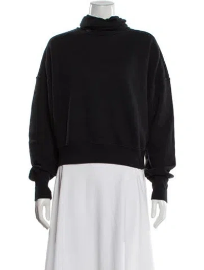Pre-owned Agolde Turtleneck Sweater In Black
