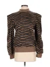 Agolde Turtleneck Sweater In Brown