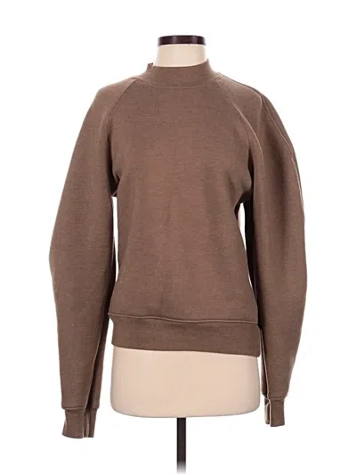 Pre-owned Agolde Turtleneck Sweater In Brown