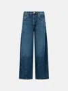 Agolde 'twist' Blue Cotton Jeans In Blue