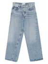 Agolde Twist Jeans In Blue