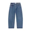 Agolde Twist Low-slung Baggy Jeans In Blue