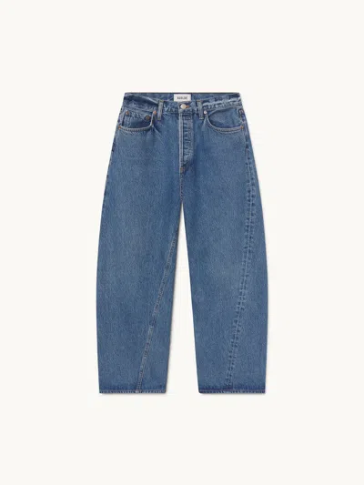 Agolde Twist Low-slung Baggy Jeans Myth 24 In Blue