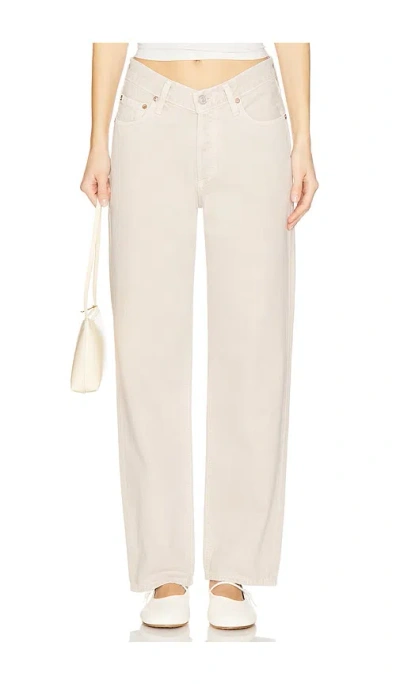 Agolde V-waist Baggy In 司康饼色