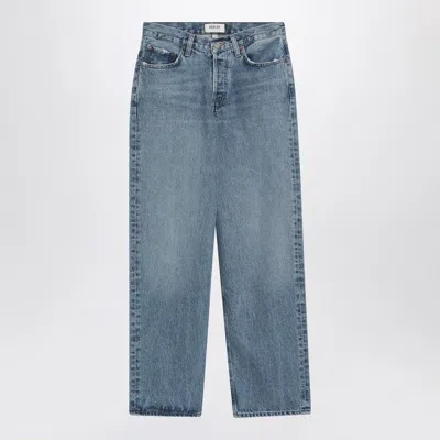 AGOLDE AGOLDE  V-WAIST BAGGY JEANS FAIRWAY COLOURED