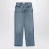 Agolde V-waist Baggy Jeans Fairway Coloured In Blue