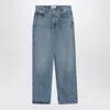 Agolde V-waist Baggy Jeans Fairway Coloured In Blue