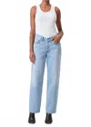 Agolde Amber Straight Leg Jeans In Intact In Blue