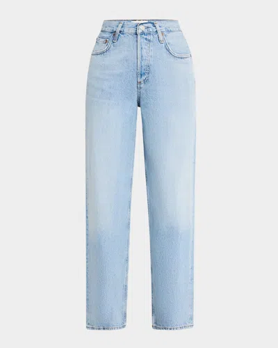 Agolde V-waist Baggy Jeans In Prevail