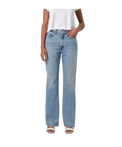 AGOLDE AGOLDE LEENA HIGH-RISE FLARED-LEG JEANS