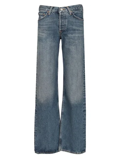 AGOLDE V-WAIST KELLY IN ESSENCE