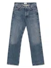 Agolde Luna Pieced Cotton Denim Jeans