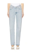Agolde V Waist Kelly Relaxed Straight Jeans Replica In Replica