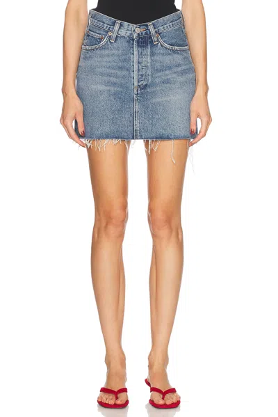 AGOLDE V-WAIST MINI