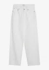 Agolde White Jeans In Regenerated Denim In White